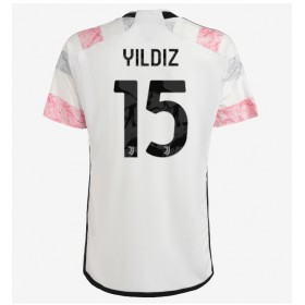 Juventus Kenan Yildiz #15 Borta Kläder 2023-24 Kortärmad